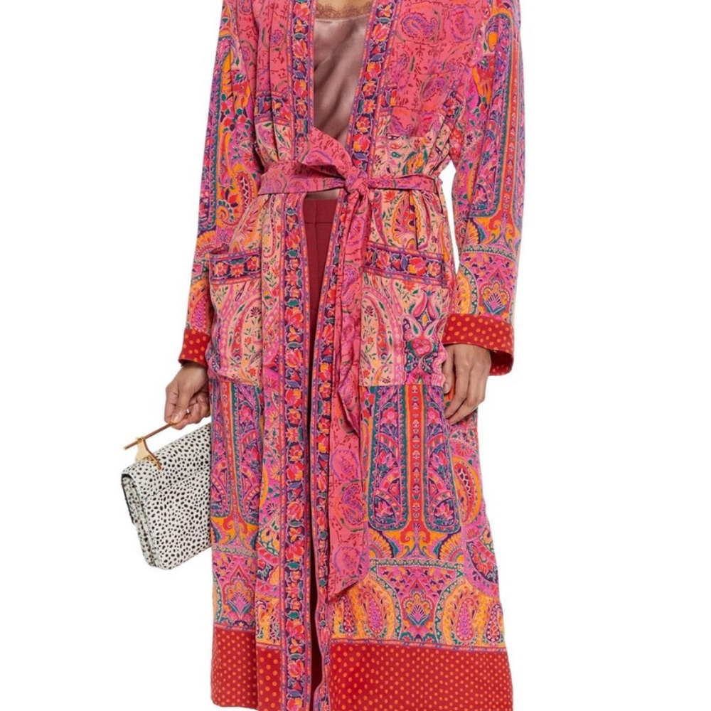 ETRO silk kimono